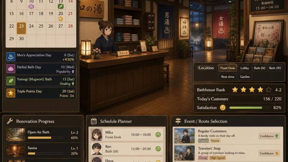 背德浴场 浴场经营 资料图 3